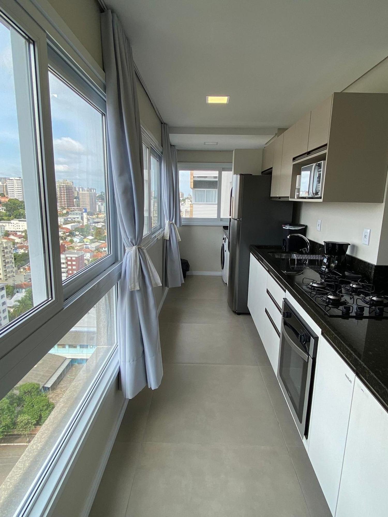Dallas Apartamentos Na Via Gastronomica-Estacionamento-Amplos E Equipados-Wifi Бенту-Гонсалвіс Екстер'єр фото